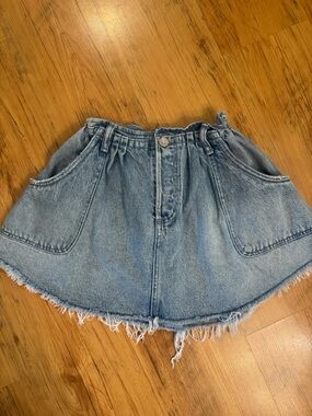 Pilcro Mini Jean Skirt Sz XXS